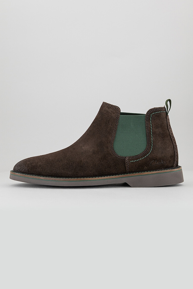 Clarks Велурени боти Atticus Chelsea - Pepit.bg
