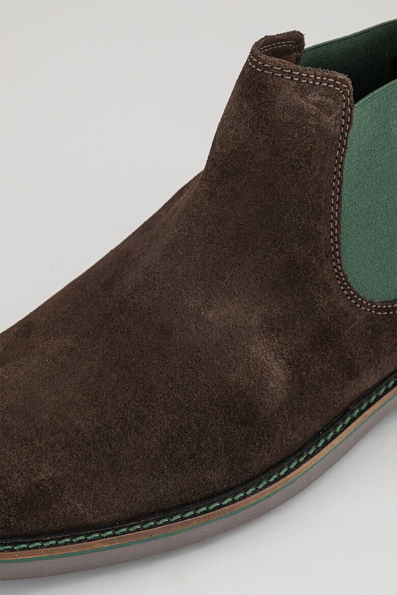Clarks Велурени боти Atticus Chelsea - Pepit.bg