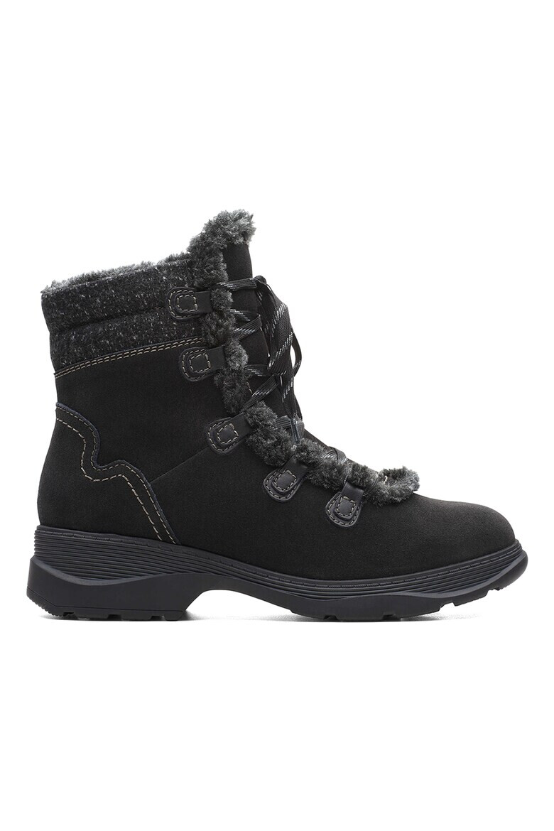 Clarks Велурени боти Aveleigh - Pepit.bg