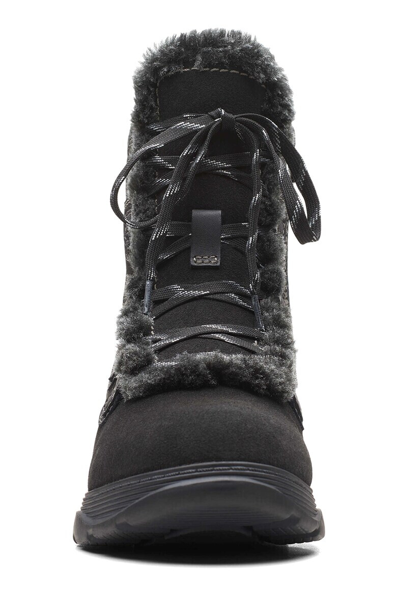 Clarks Велурени боти Aveleigh - Pepit.bg