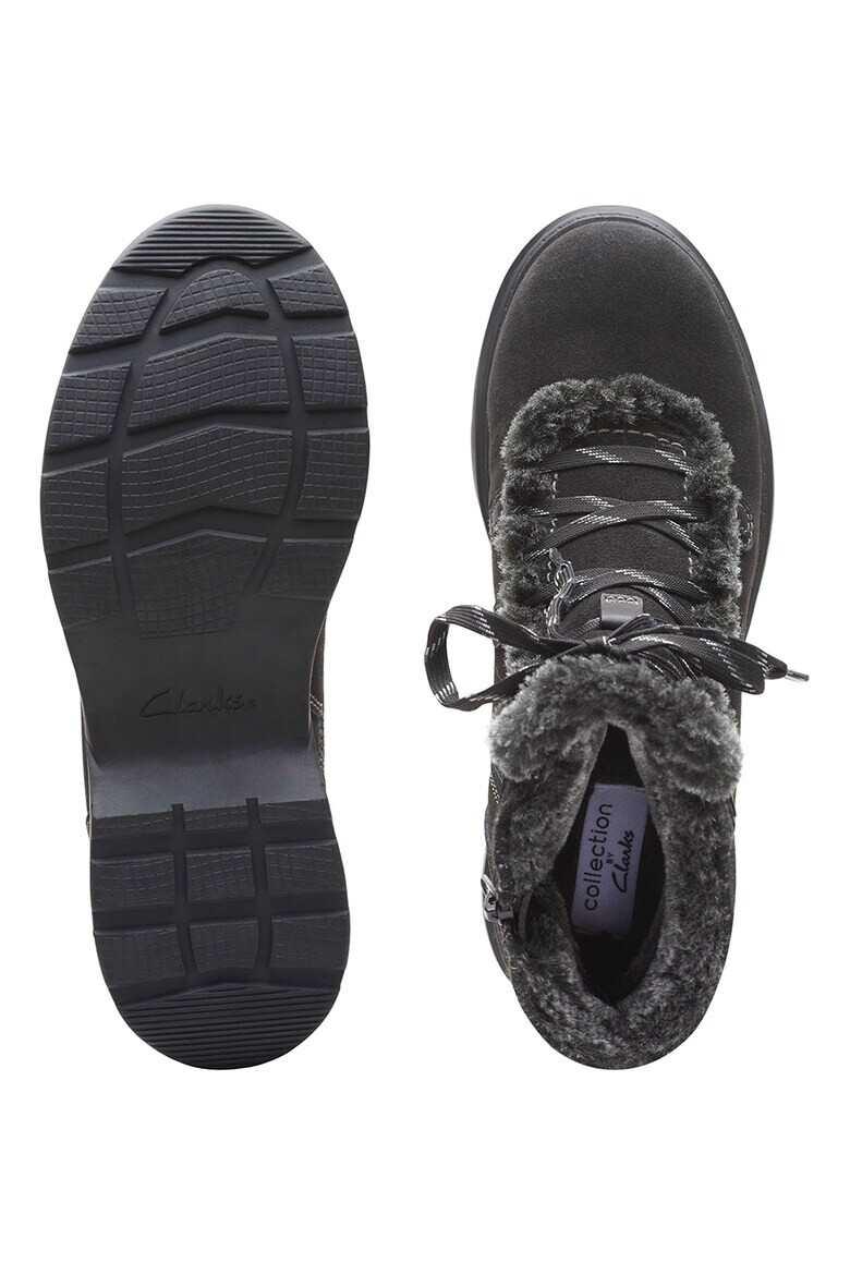 Clarks Велурени боти Aveleigh - Pepit.bg