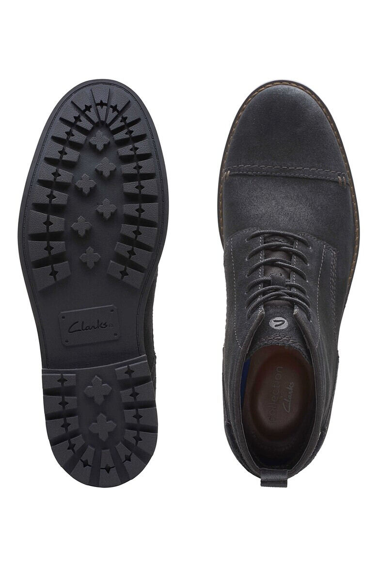 Clarks Велурени боти Bowzer - Pepit.bg