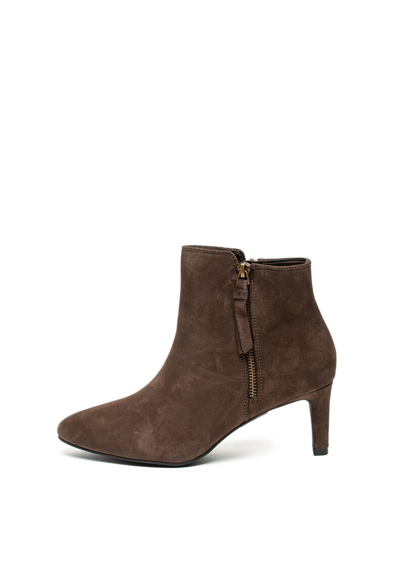 Clarks Велурени боти Calla Blossom - Pepit.bg