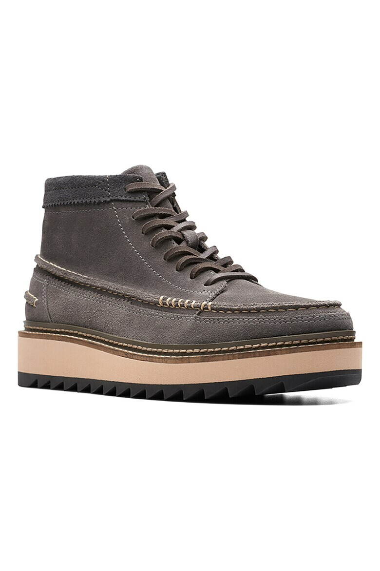 Clarks Велурени боти Clarkhill - Pepit.bg
