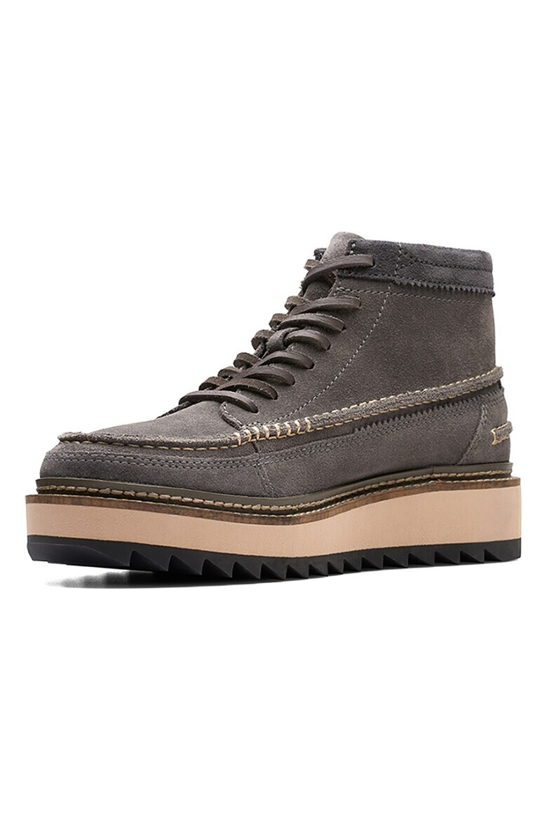 Clarks Велурени боти Clarkhill - Pepit.bg