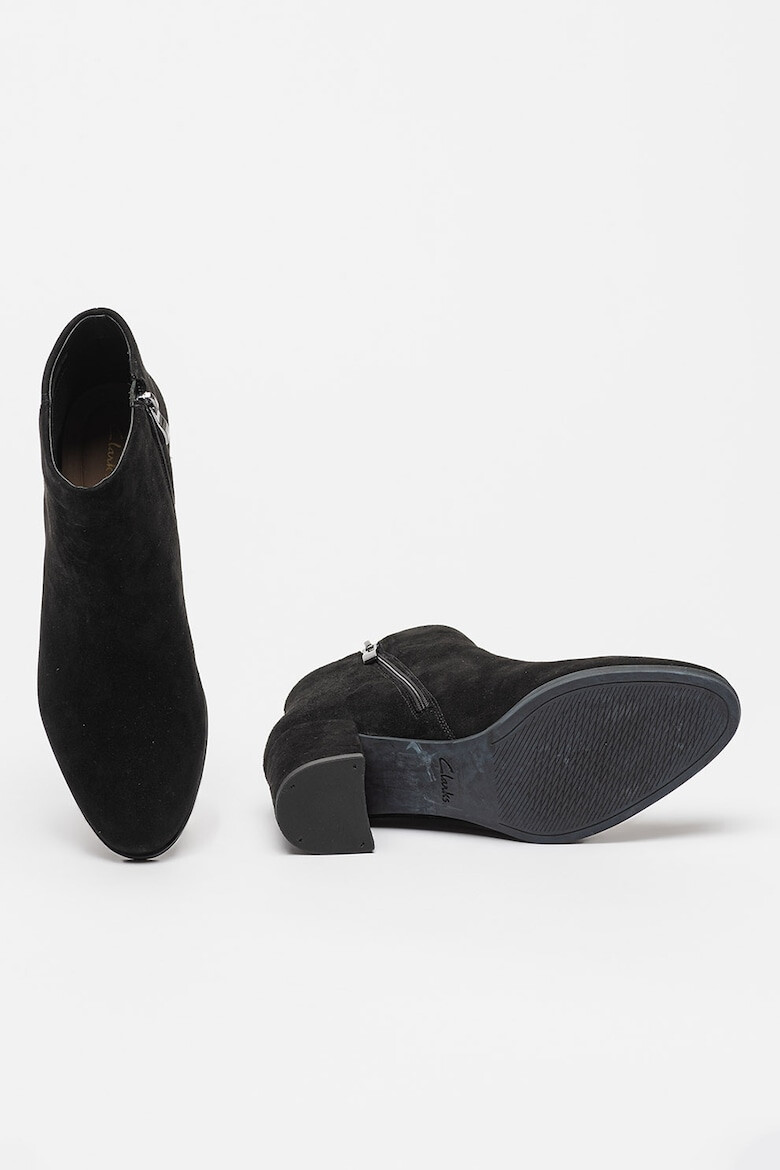 Clarks Велурени боти Freva - Pepit.bg