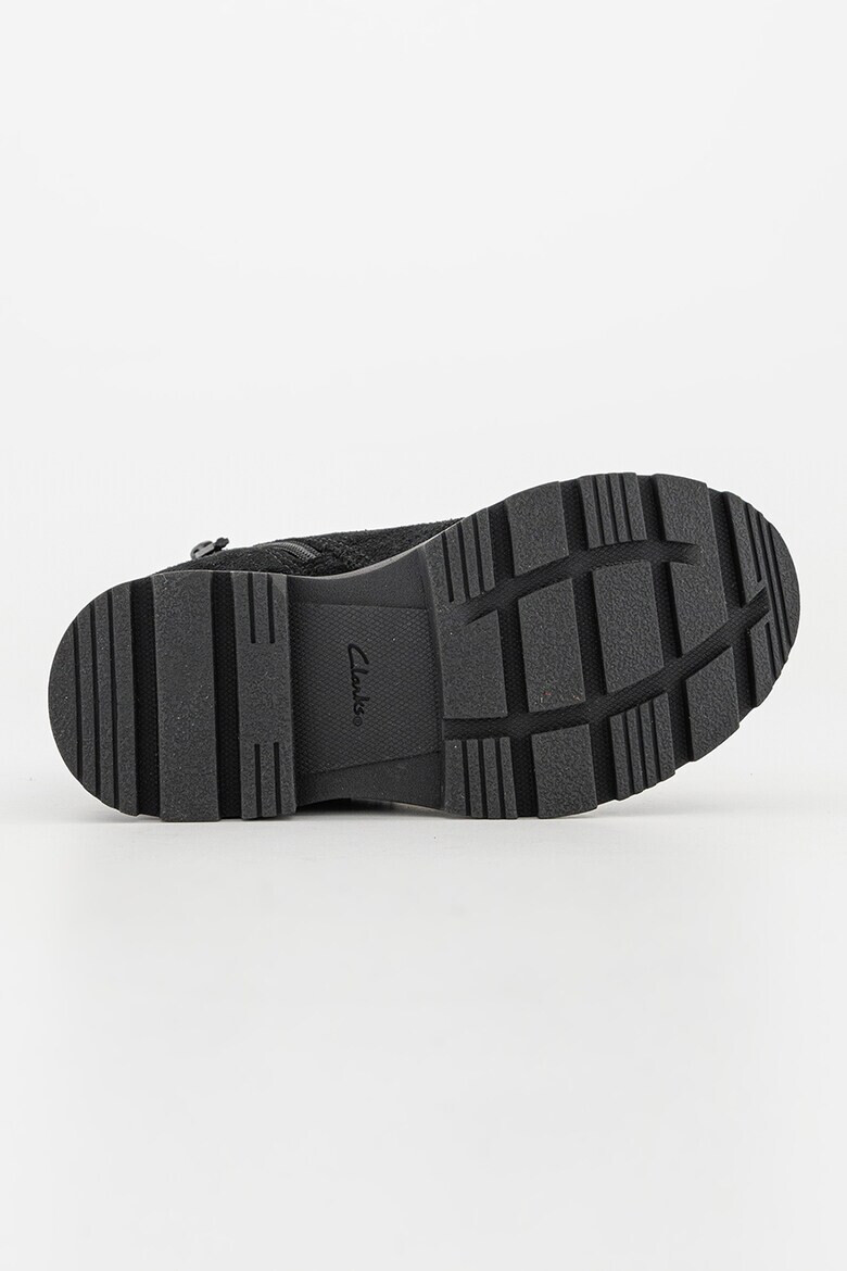 Clarks Велурени боти Heath - Pepit.bg