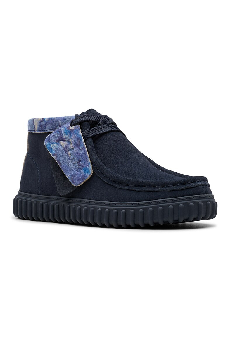 Clarks Велурени боти Tor Hill K - Pepit.bg