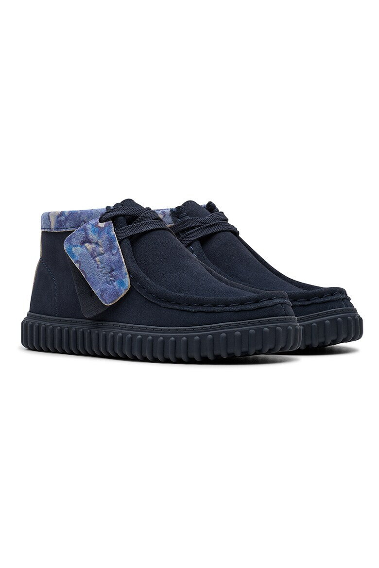 Clarks Велурени боти Tor Hill K - Pepit.bg