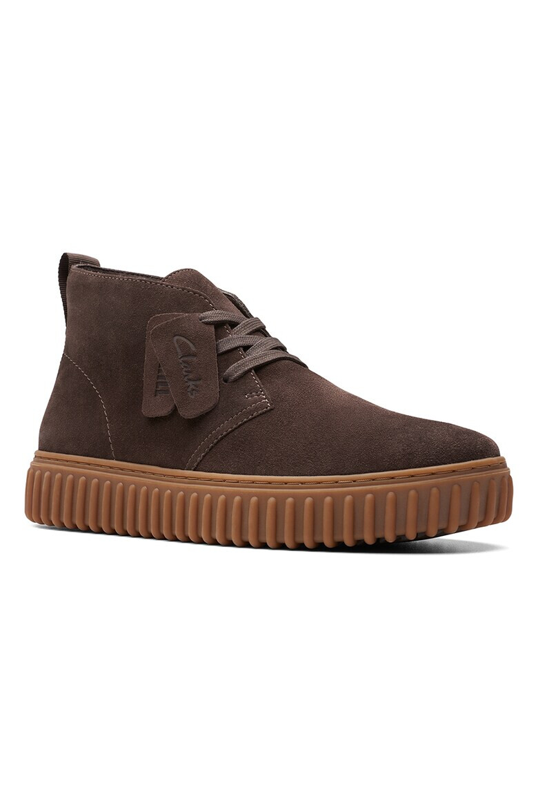 Clarks Велурени боти Torhill тип кларк - Pepit.bg