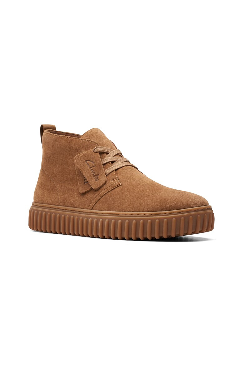 Clarks Велурени боти Torhill тип кларк - Pepit.bg