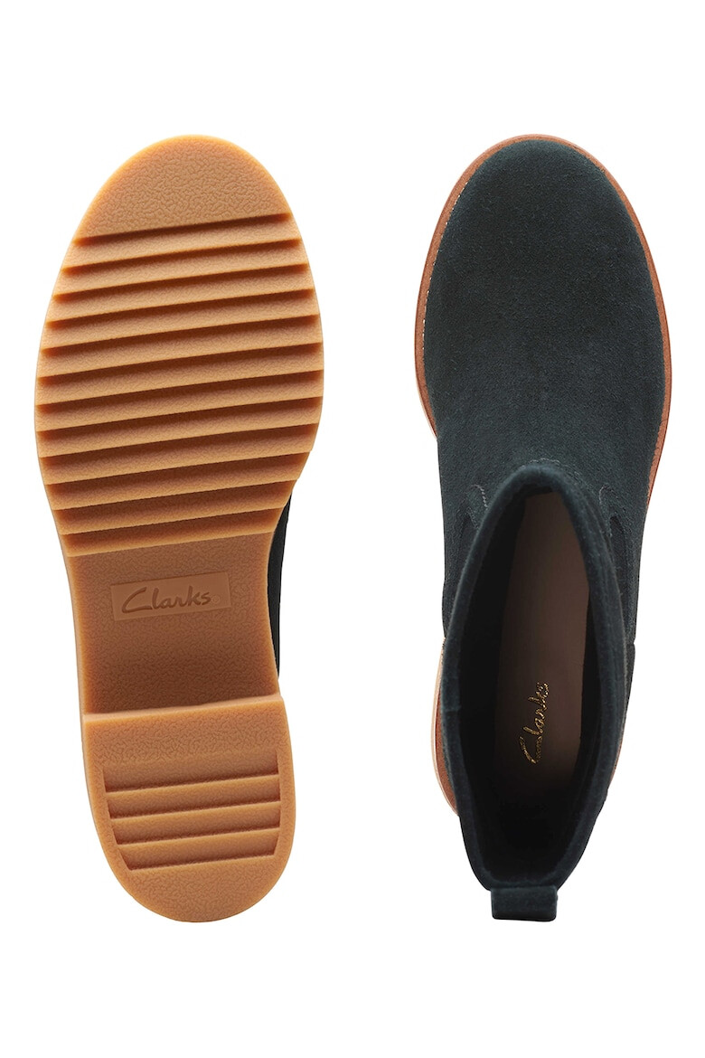 Clarks Велурени ботуши Eden - Pepit.bg