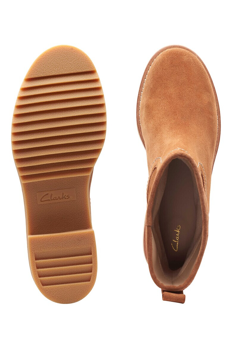 Clarks Велурени ботуши Eden - Pepit.bg