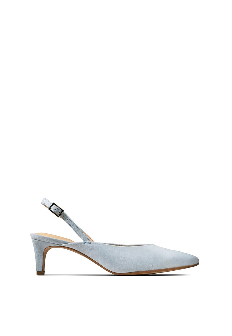Clarks Велурени чехли Laina - Pepit.bg