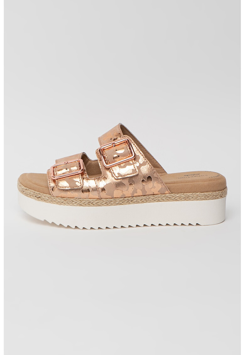 Clarks Велурени чехли Lana - Pepit.bg