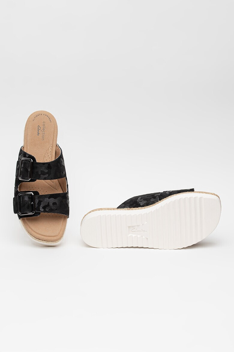 Clarks Велурени чехли Lana - Pepit.bg