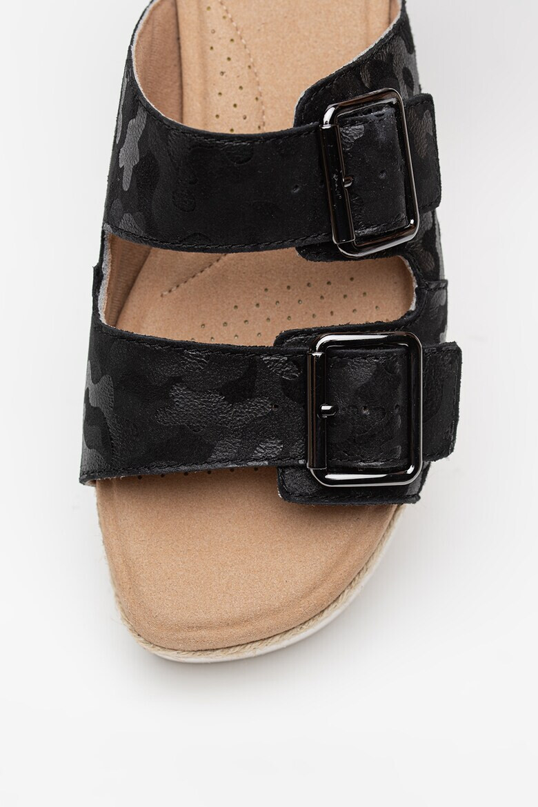 Clarks Велурени чехли Lana - Pepit.bg