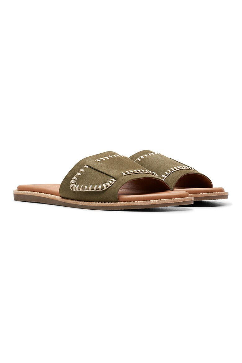 Clarks Велурени чехли Maritime - Pepit.bg