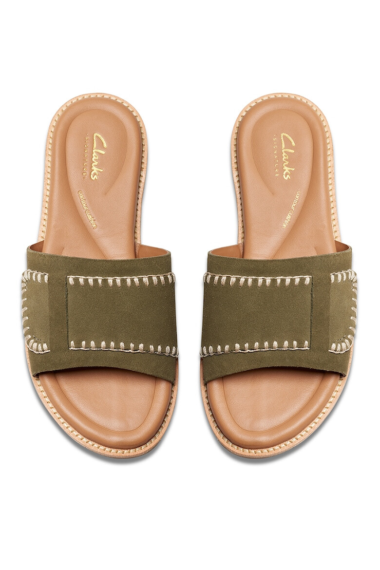 Clarks Велурени чехли Maritime - Pepit.bg