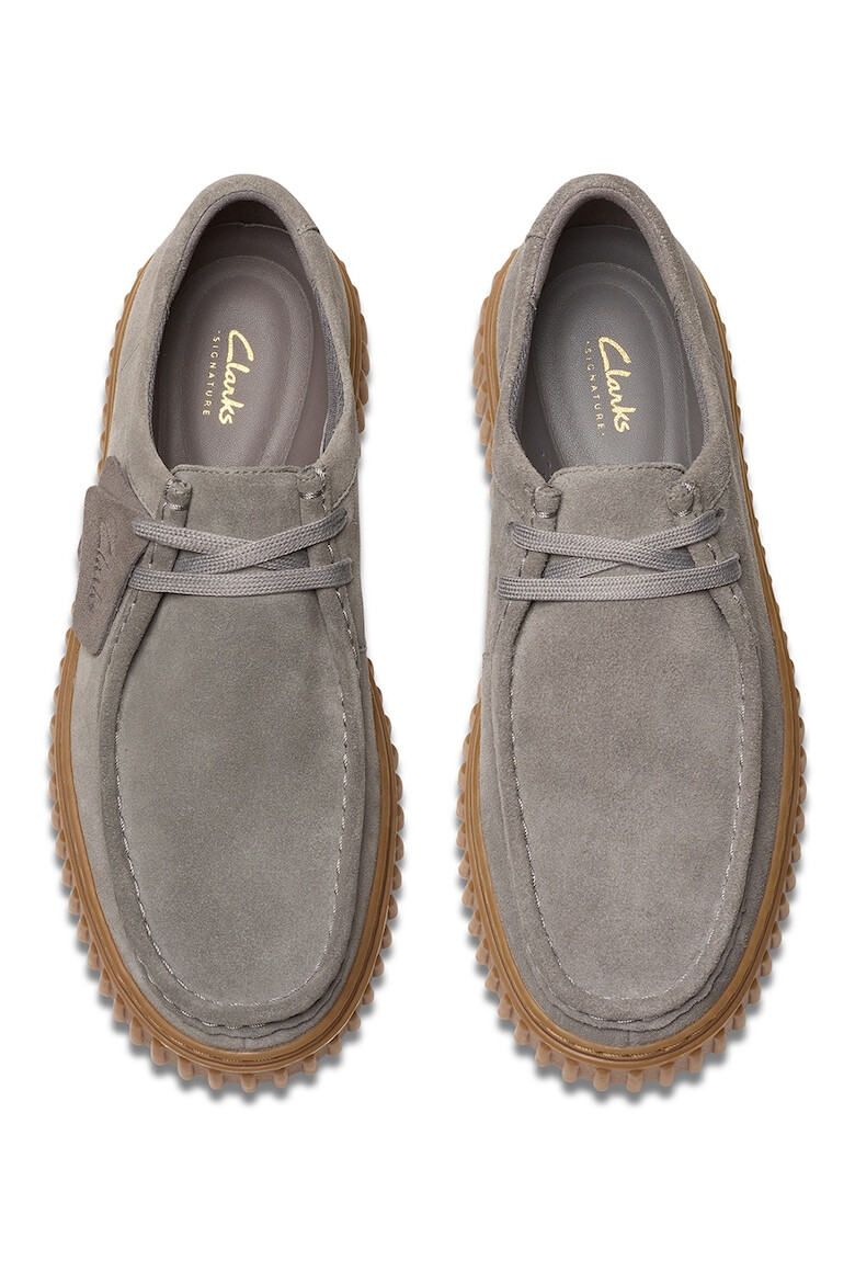 Clarks Велурени кежуъл обувки Torhill - Pepit.bg