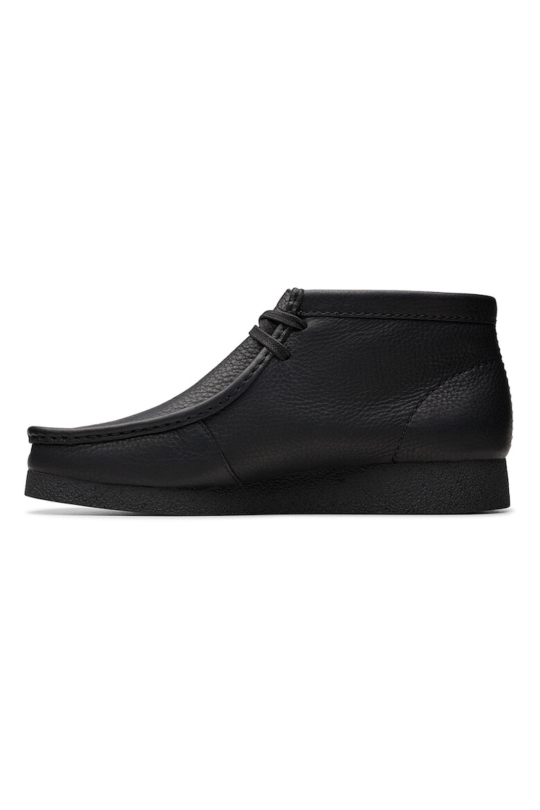 Clarks Велурени кларкове Wallabeeevo - Избеляло черно - Pepit.bg