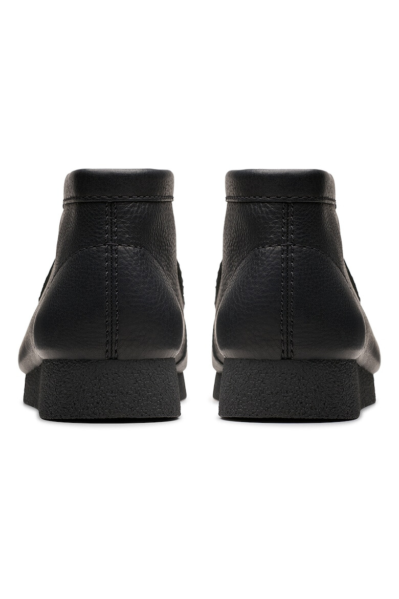 Clarks Велурени кларкове Wallabeeevo - Избеляло черно - Pepit.bg