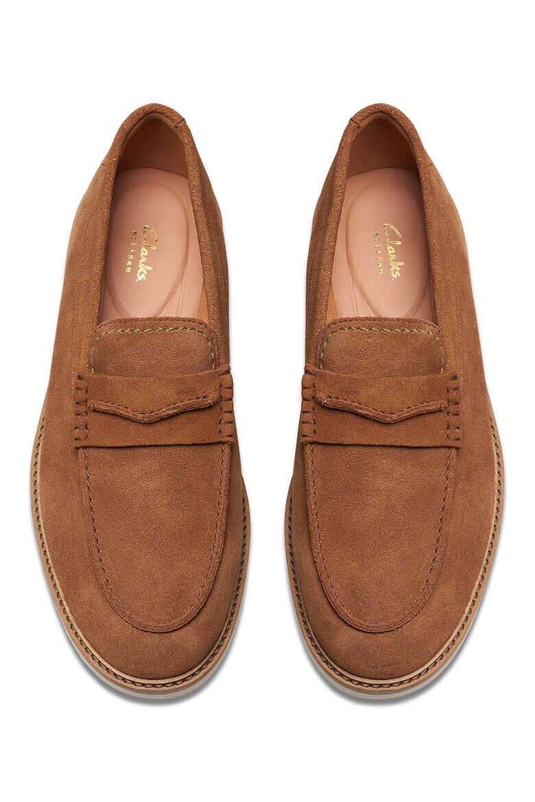 Clarks Велурени мокасини - Pepit.bg