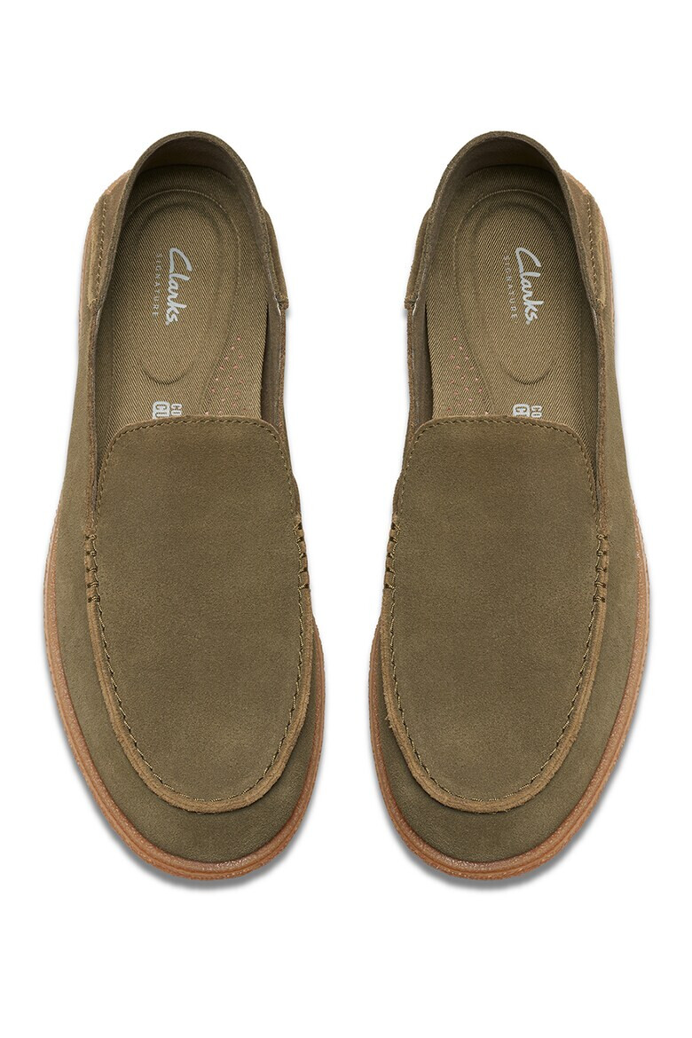 Clarks Велурени мокасини - Pepit.bg