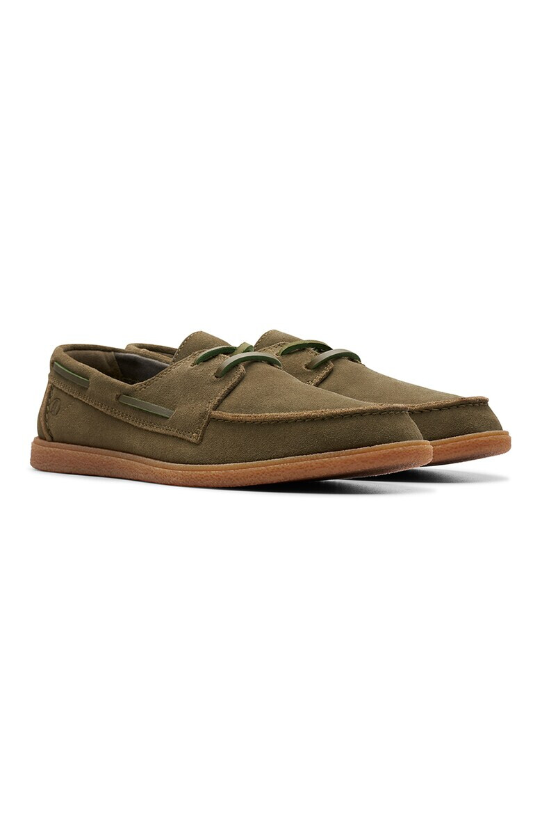 Clarks Велурени мокасини - Pepit.bg