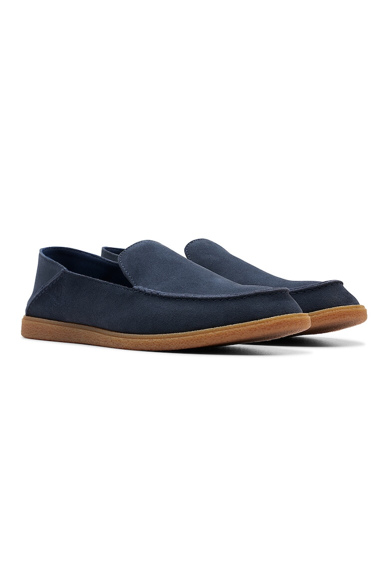 Clarks Велурени мокасини - Pepit.bg