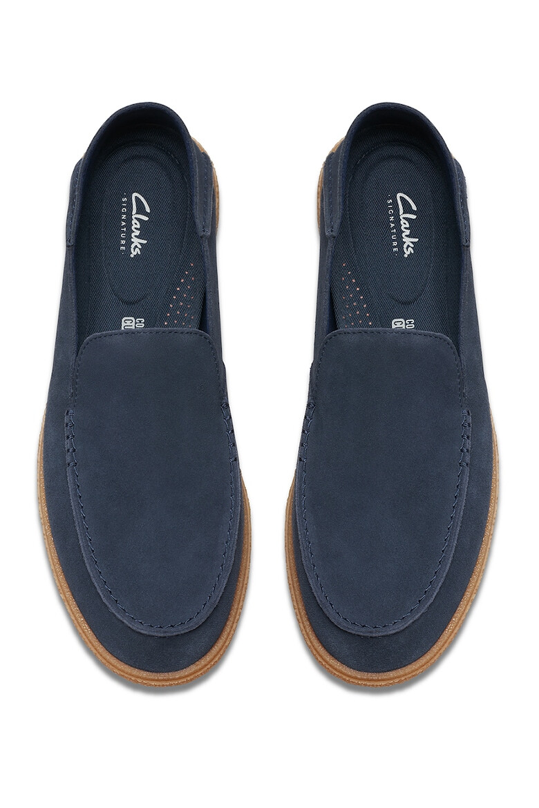Clarks Велурени мокасини - Pepit.bg