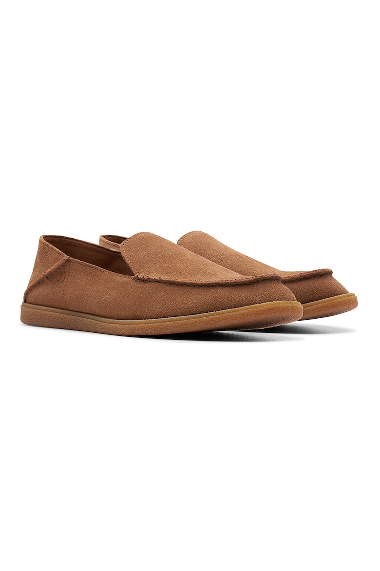 Clarks Велурени мокасини - Pepit.bg