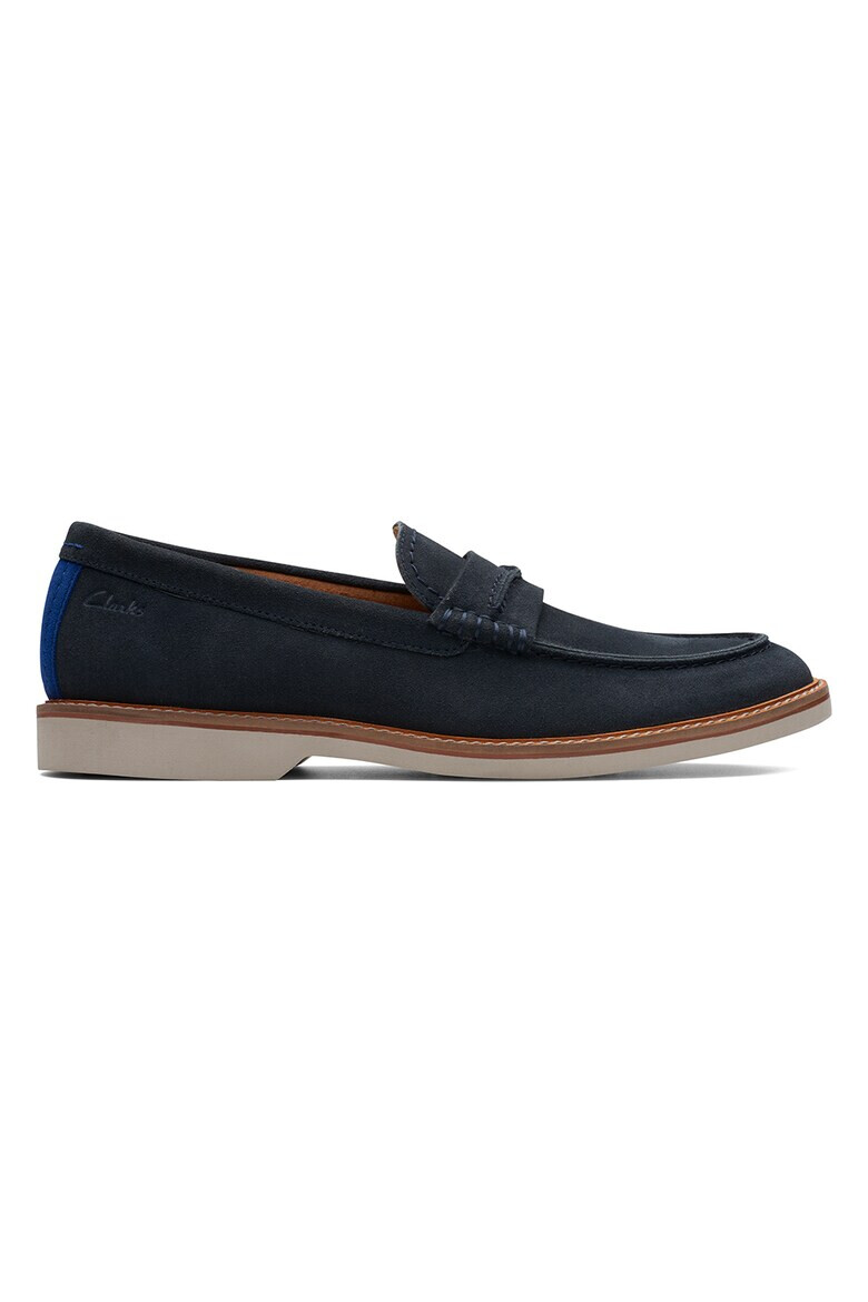 Clarks Велурени мокасини Atticus - Pepit.bg