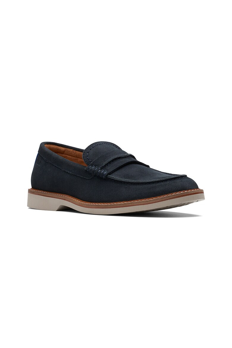 Clarks Велурени мокасини Atticus - Pepit.bg