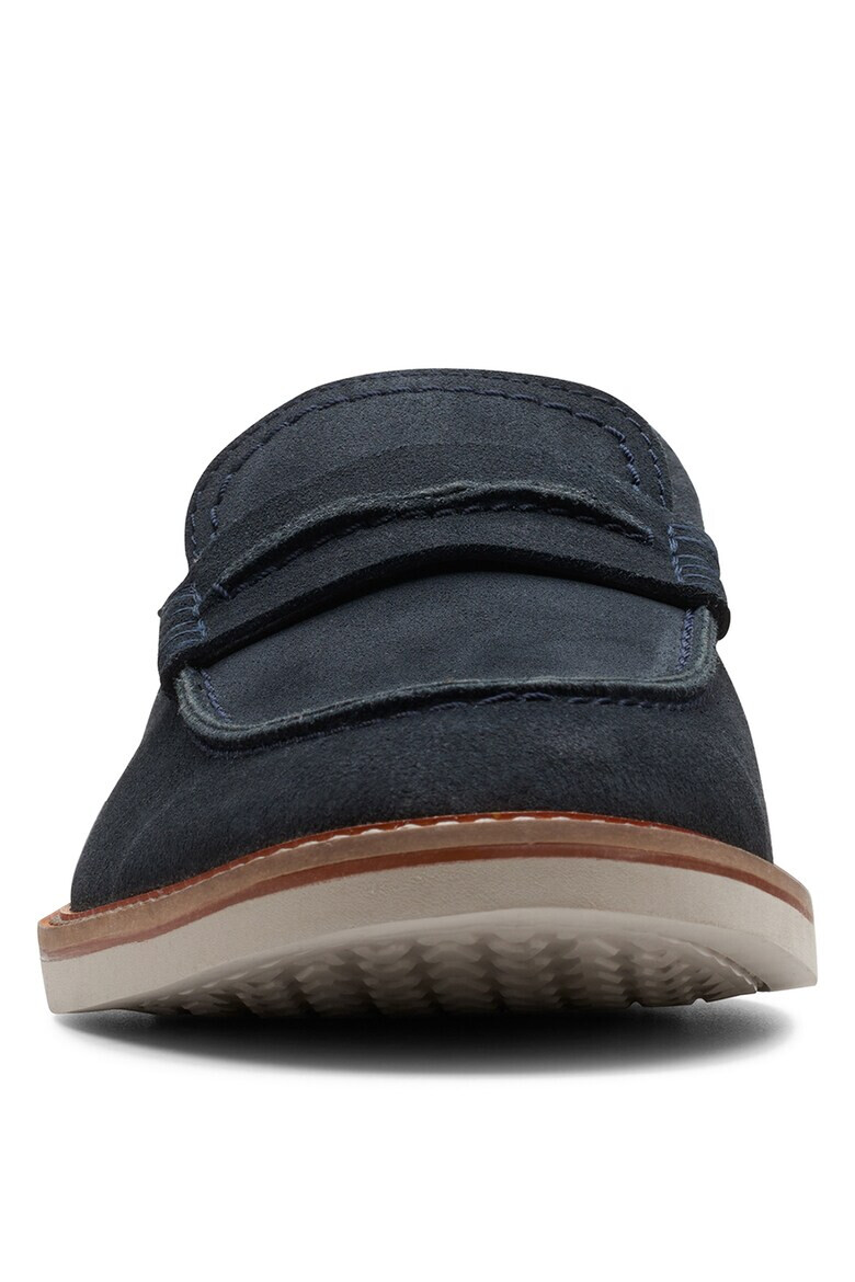 Clarks Велурени мокасини Atticus - Pepit.bg