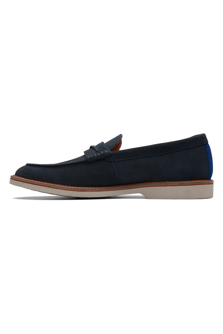 Clarks Велурени мокасини Atticus - Pepit.bg