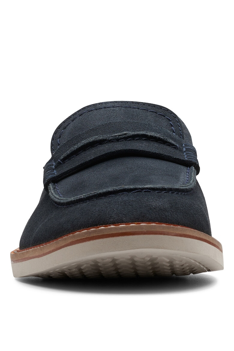 Clarks Велурени мокасини Atticus - Pepit.bg