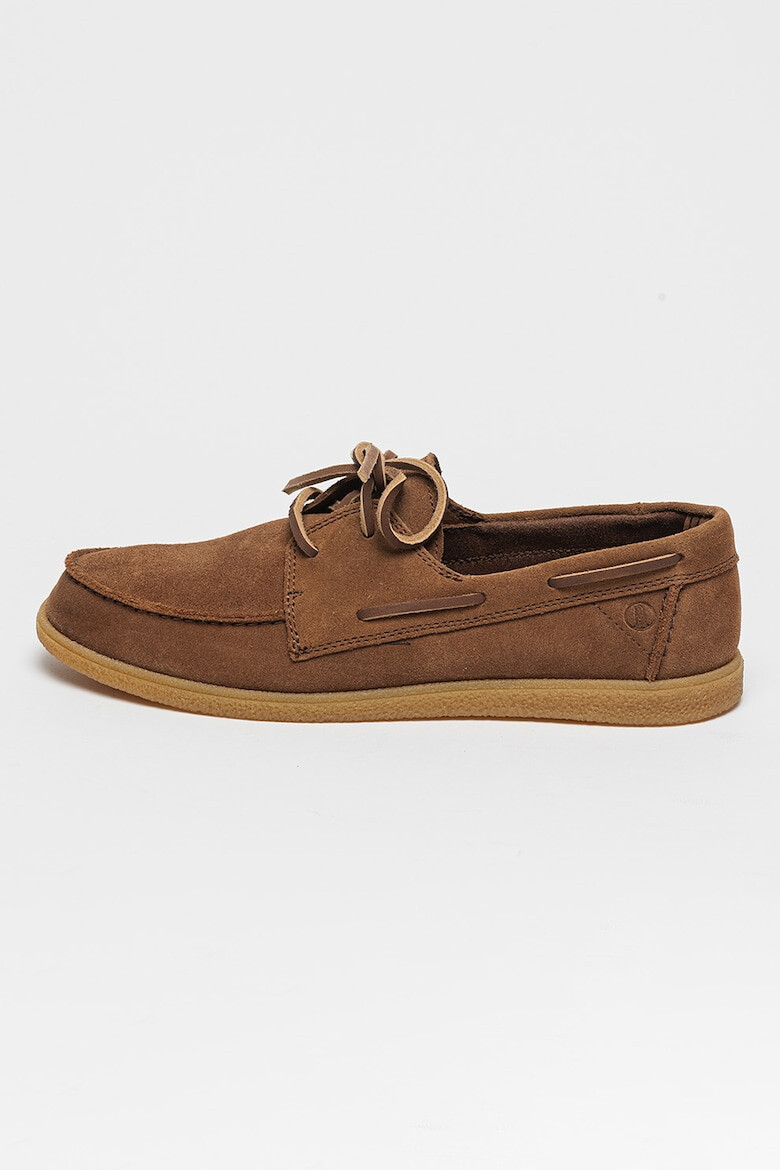 Clarks Велурени мокасини Clarkbay Go - Pepit.bg