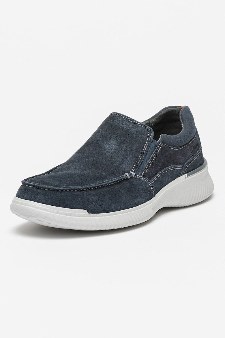 Clarks Велурени мокасини Donaway - Pepit.bg