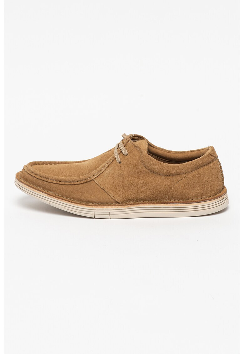 Clarks Велурени мокасини Forge Run - Pepit.bg