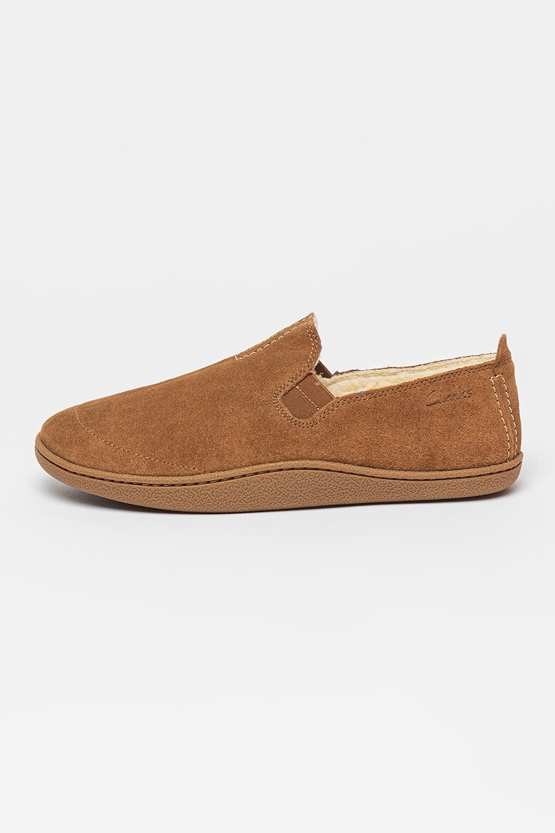 Clarks Велурени мокасини Home - Pepit.bg