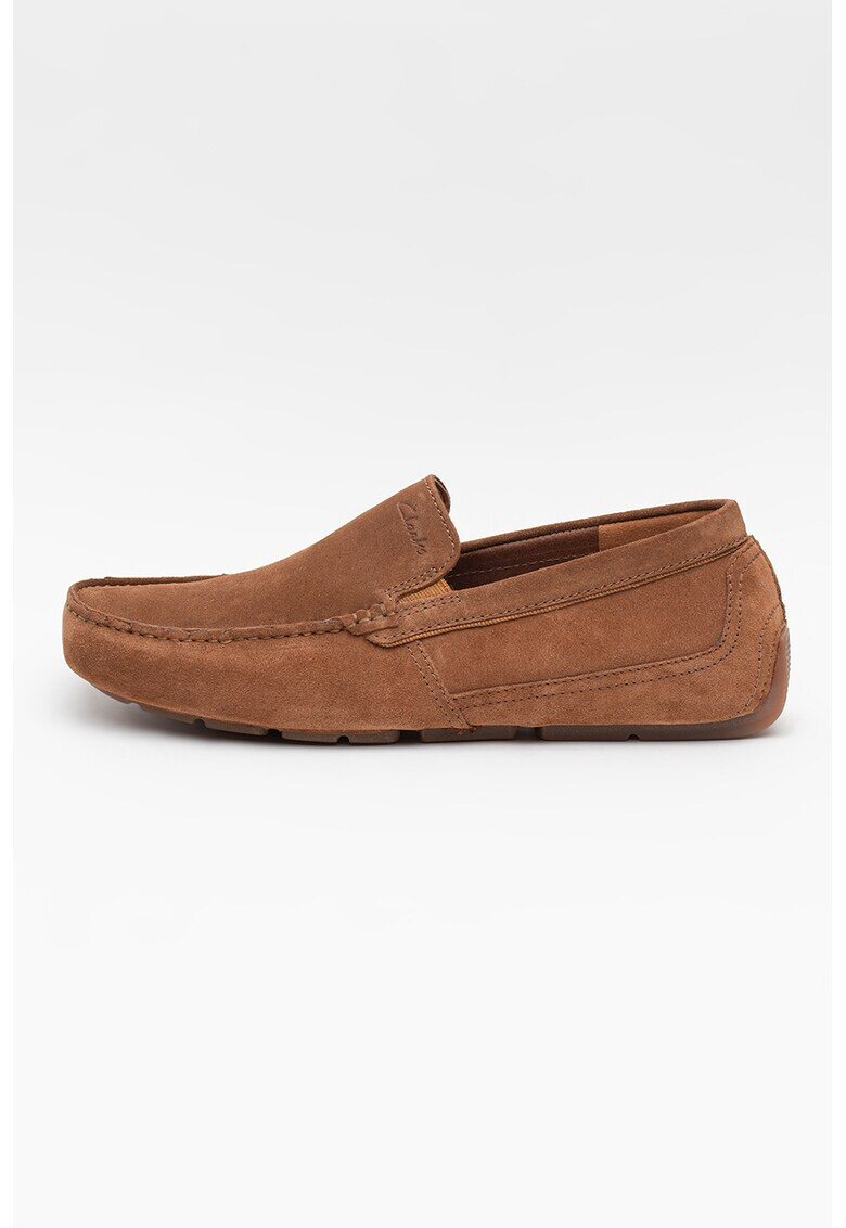 Clarks Велурени мокасини Markman - Pepit.bg