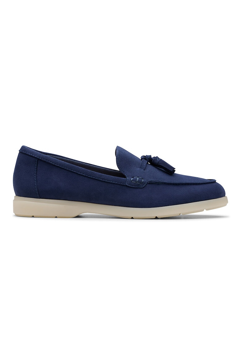 Clarks Велурени мокасини Narini Edge - Pepit.bg