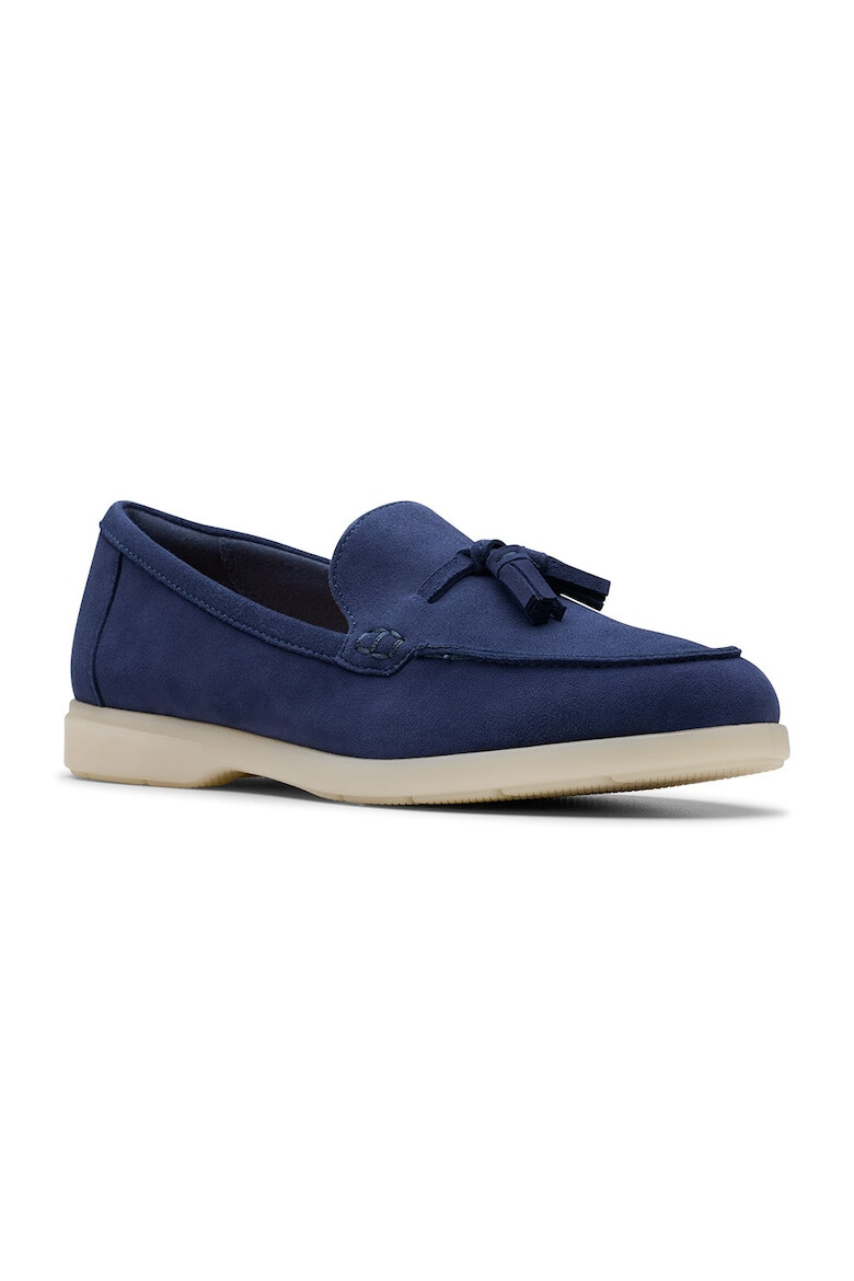 Clarks Велурени мокасини Narini Edge - Pepit.bg
