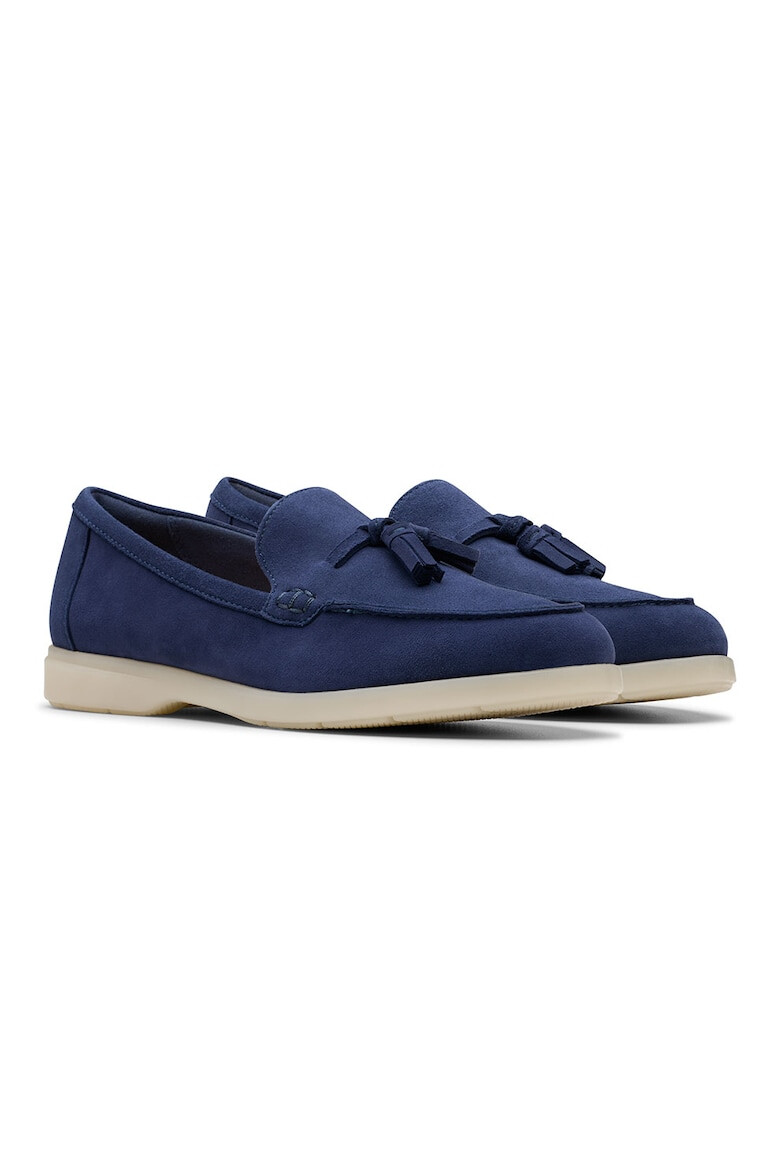 Clarks Велурени мокасини Narini Edge - Pepit.bg