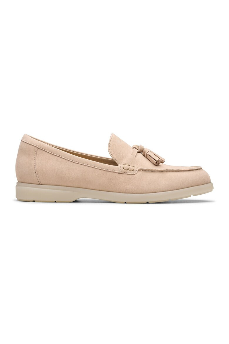 Clarks Велурени мокасини Narini Edge - Pepit.bg