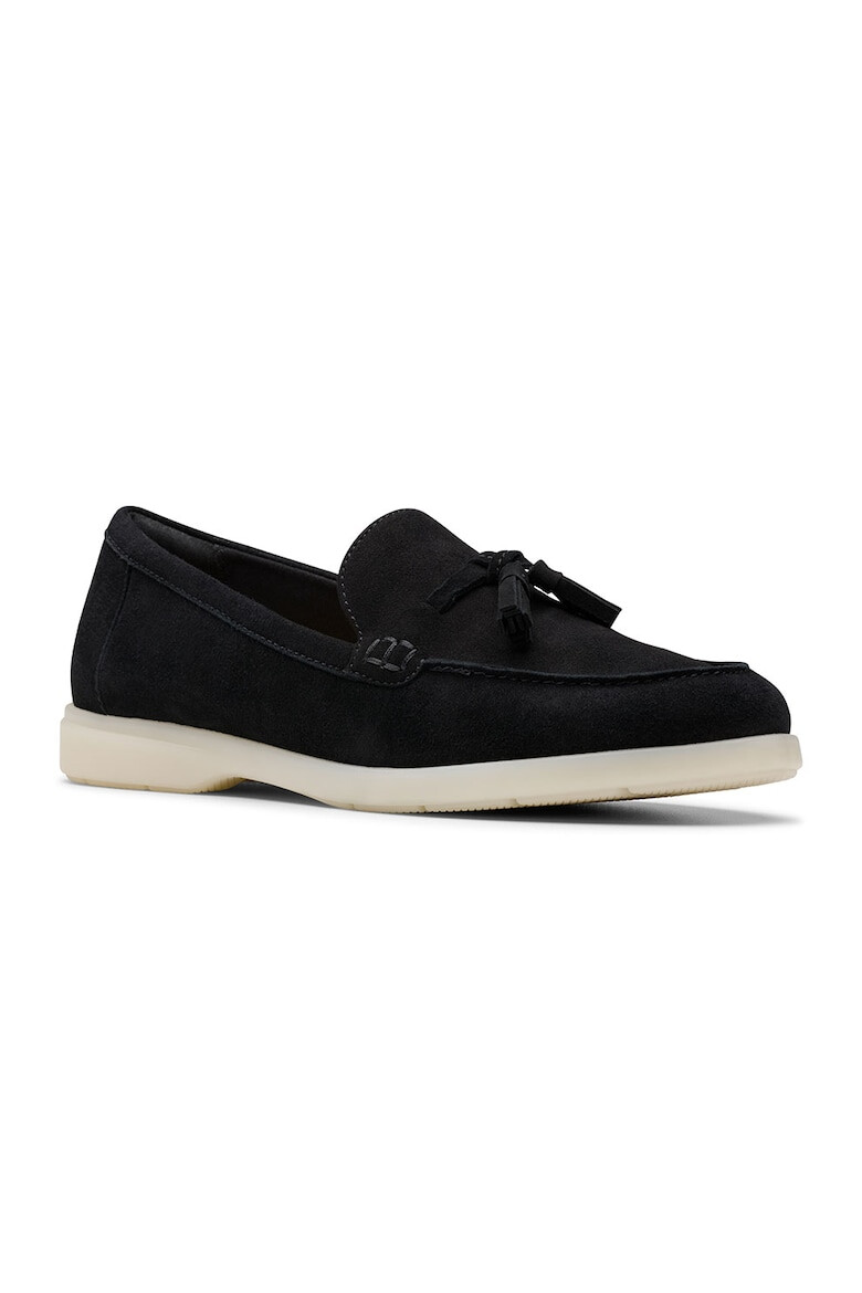 Clarks Велурени мокасини Narini Edge - Pepit.bg