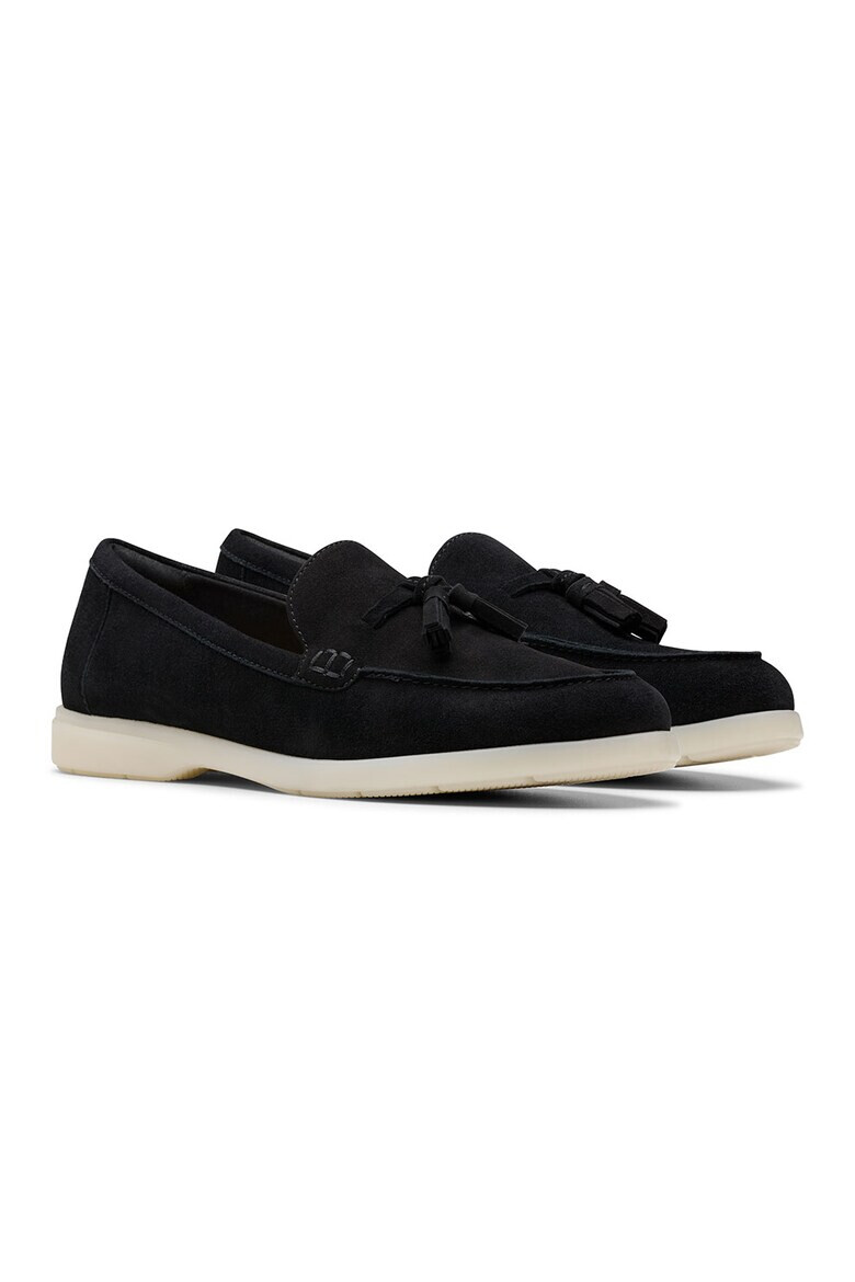 Clarks Велурени мокасини Narini Edge - Pepit.bg