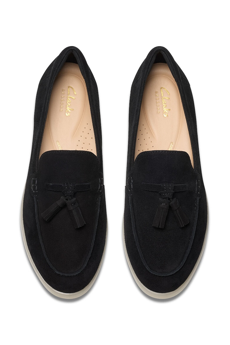 Clarks Велурени мокасини Narini Edge - Pepit.bg