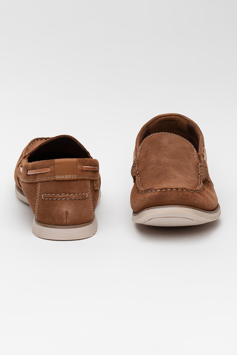 Clarks Велурени мокасини Noonan - Pepit.bg